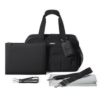 Сумка для мам для прогулянкової коляски ACTIVE чорного кольору (40 см x 20 см x 25 см)/"Babyono" 1650/01 фото
